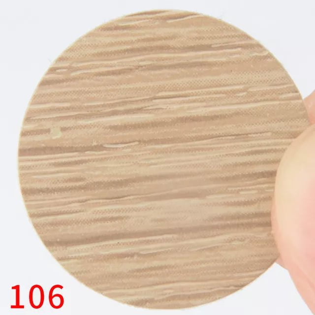 Storazone 106 54Pcs/Sheet PVC 21mm Self Adhesive Decorative Films Furniture Screw Cover Caps Stickers Wood Craft Desk Cabinet Ornament