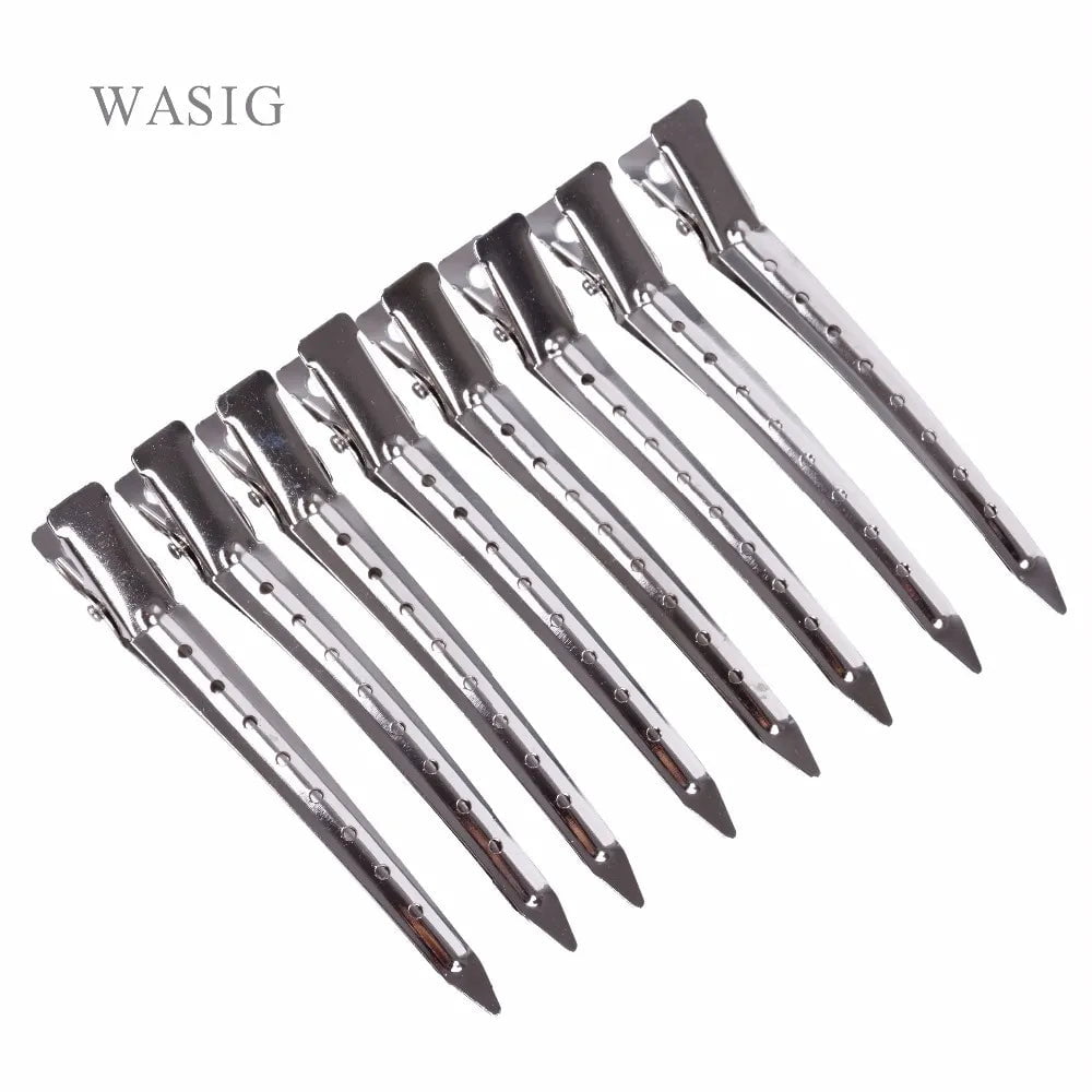 Storazone 10Pcs 9CM Professional Salon Stainless Hair Clips Hair Styling Tools DIY Hairdressing Hairpins Barrettes Headwear Accessories