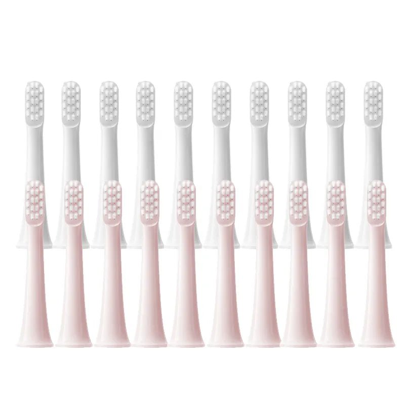 Storazone 10PCS For XIAOMI MIJIA T100 Replacement Brush Heads Sonic Electric Toothbrush Vacuum DuPont Soft Bristle Suitable Nozzles