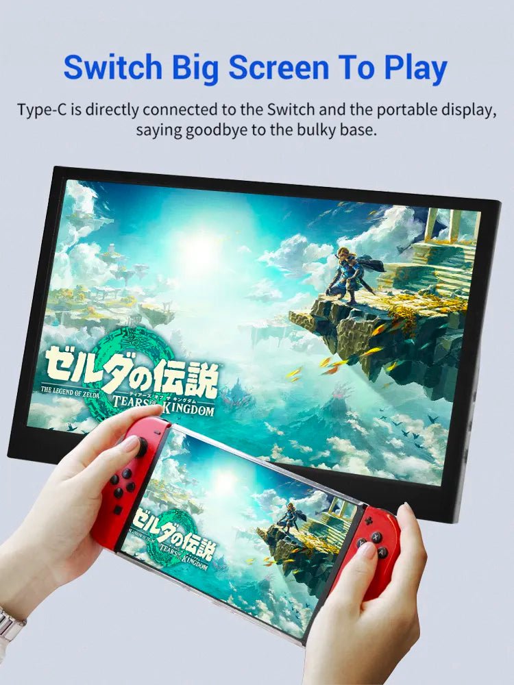 Storazone 11.6 inch Portable monitor 1366X768 lcd display TFT gaming monitor for pc Raspberry Pi Laptop PS4 Xbox360 switch HDMI-Compatible