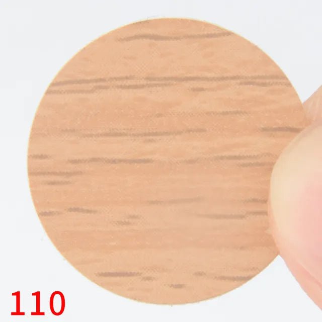 Storazone 110 54Pcs/Sheet PVC 21mm Self Adhesive Decorative Films Furniture Screw Cover Caps Stickers Wood Craft Desk Cabinet Ornament