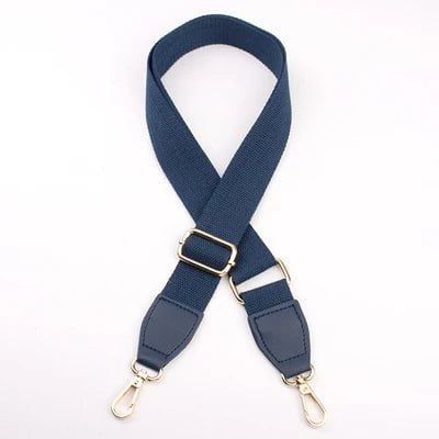 Storazone 12 / Gold buckle Nylon Shoulder Bag Strap Wide Spare Bag Strap Pure Color Women's Nylon Messenger Bag Accessories Bag Straps