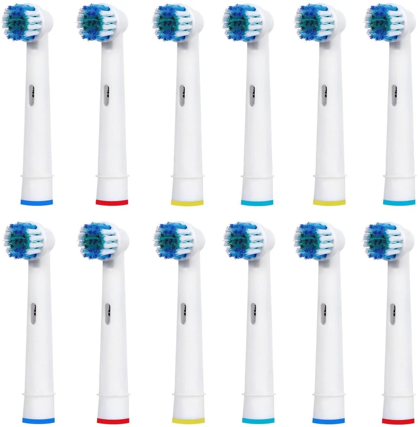 Storazone 12pcs 12pcs Replacement Brush Heads For Oral-B Electric Toothbrush Advance Power/Vitality Precision Clean/Pro Health/Triumph/3D Excel