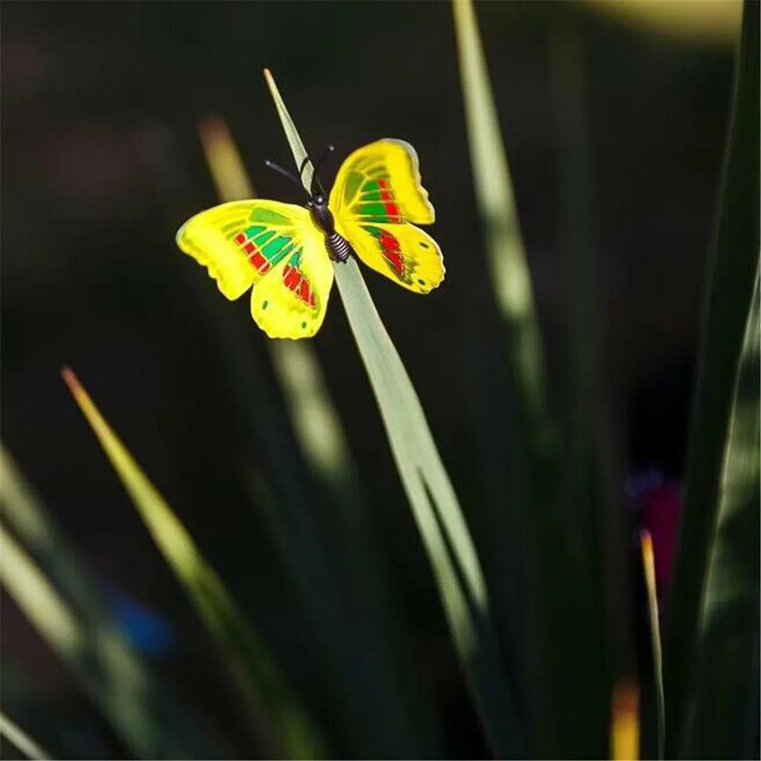 Storazone 12Pcs 3D Butterfly Wall Stickers PVC Self Adhesive Wallpaper Colorful Butterfly Wall Sticker Living Room Window Decal Home Decor