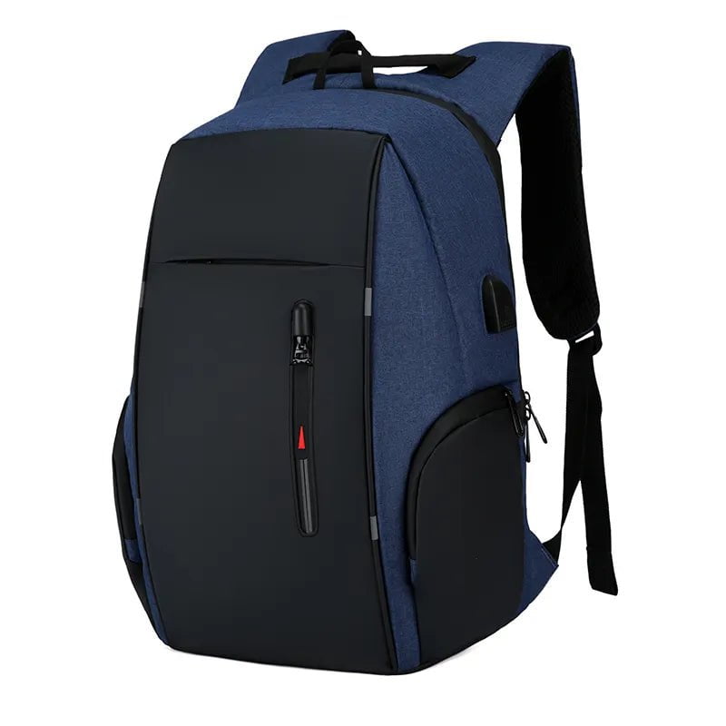 Storazone 1322 Blue CEAVNI Backpack Men USB Charging Waterproof 15.6 Inch Laptop Casual Oxford Male Business Bag Mochila Computer Notebook Backpacks