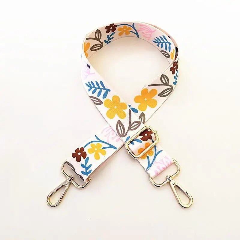 Storazone 15 / Gold buckle Nylon Shoulder Bag Strap Wide Spare Bag Strap Pure Color Women's Nylon Messenger Bag Accessories Bag Straps