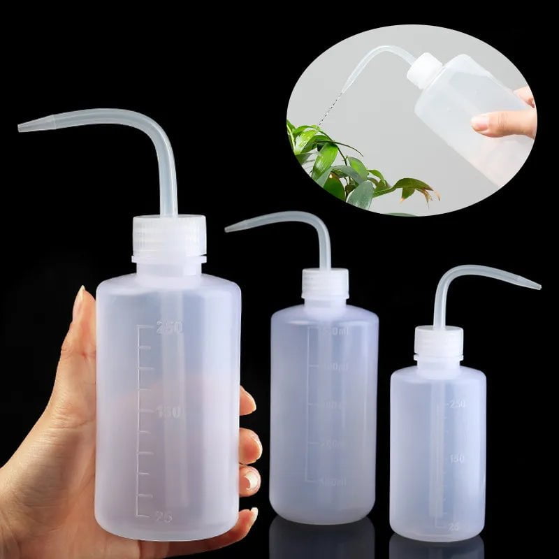 Storazone 150/250 / 500mL Water Beak Pouring Kettle Tool Succulents Plant Flower Watering Can Squeeze Bottles with Gardening Tools Garden