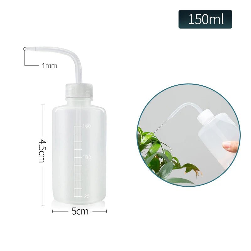 Storazone 150ml 150/250 / 500mL Water Beak Pouring Kettle Tool Succulents Plant Flower Watering Can Squeeze Bottles with Gardening Tools Garden