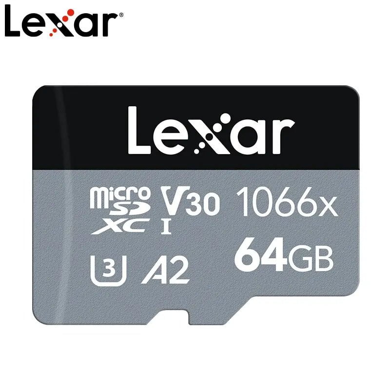 Storazone 160m 64g Lexar Micro SD Card 128GB 32GB 64GB 256GB 512GB Micro SD Card SD/TF Flash Card C10U1 U3 4K V10 V30 Memory Card MicroSD for Phone