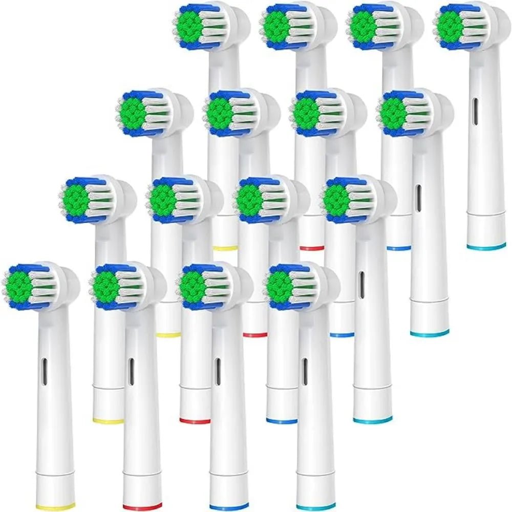 Storazone 16PCS 4/12/16/20 Pcs Replacement Toothbrush Heads Compatible with Oral-B Braun Professional Electric Toothbrush Heads Brush Heads