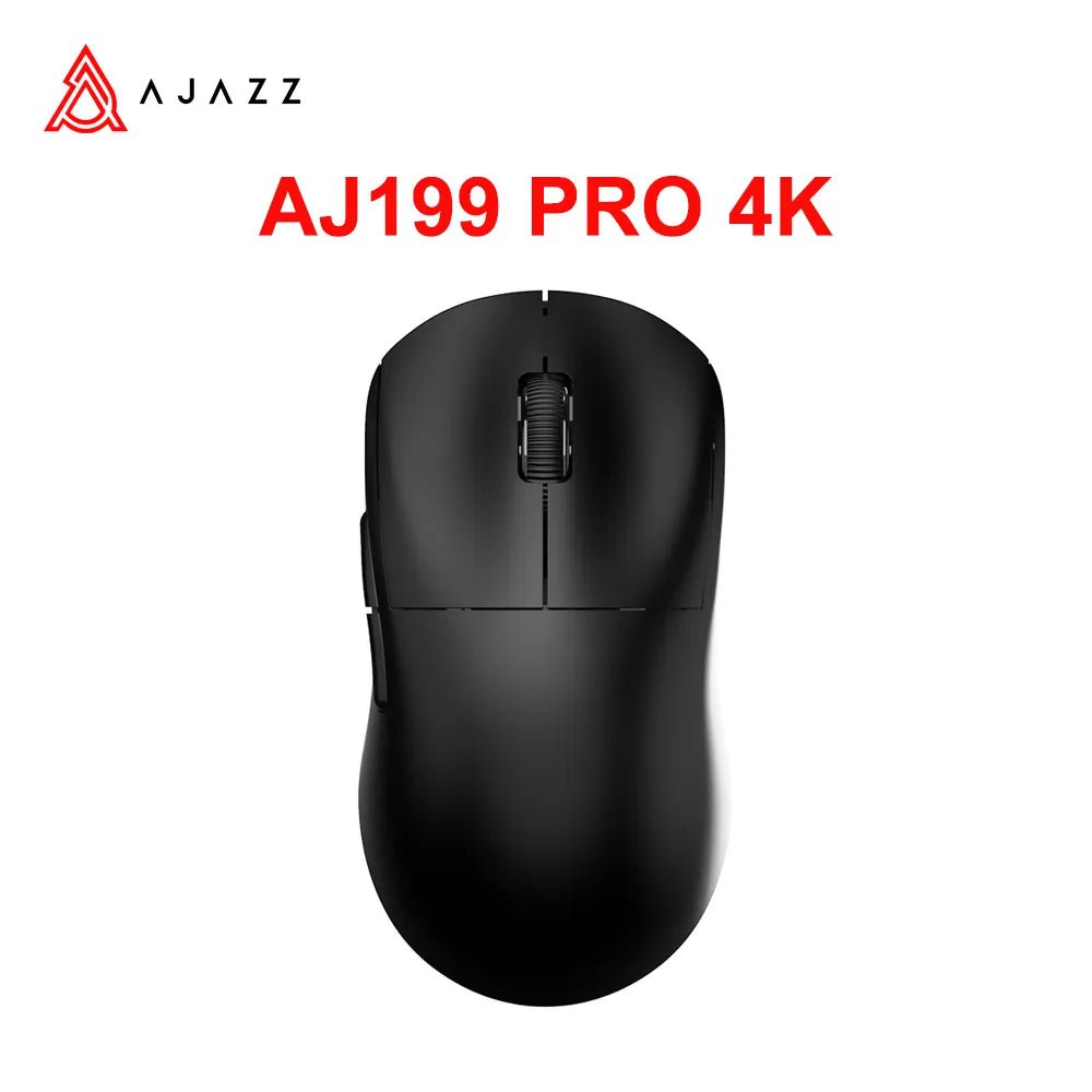 Storazone 199PRO 4K Black / CHINA AJAZZ AJ199 2.4GHz Wireless Mouse Optical Mice with USB Receiver Gamer 26000DPI 6 Buttons Mouse For Computer PC Laptop Desktop