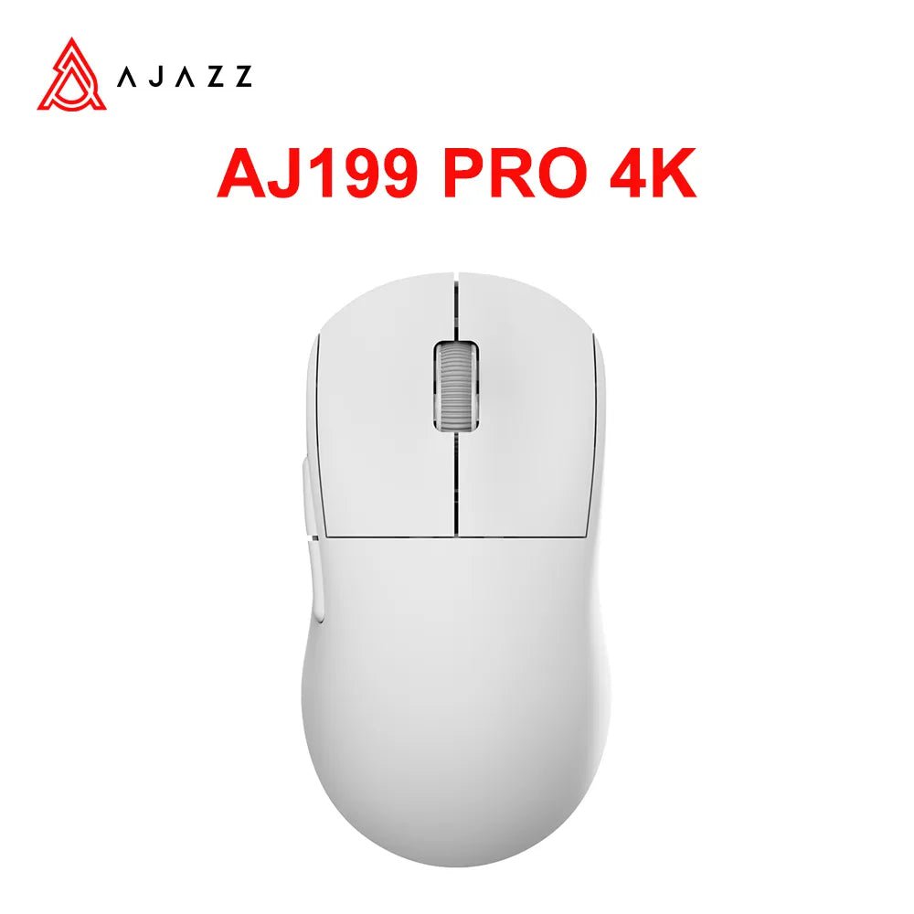 Storazone 199PRO 4K White / CHINA AJAZZ AJ199 2.4GHz Wireless Mouse Optical Mice with USB Receiver Gamer 26000DPI 6 Buttons Mouse For Computer PC Laptop Desktop