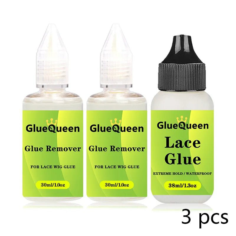 Storazone 1glue 2remover 38ml 1.3oz Wig Glue Waterproof Hair Replacement Adhesive Sweatproof And 30ml 1oz Glue Remover For Lace Front Wig