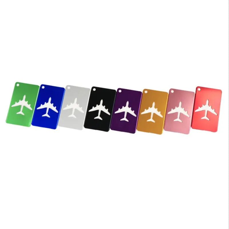 Storazone 1pc Luggage Travel Accessories Fashion Cute Novelty Rubber Funky Aluminium Label Straps Suitcase Luggage Tag Drop Shipping