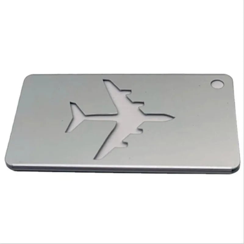 Storazone 1pc Luggage Travel Accessories Fashion Cute Novelty Rubber Funky Aluminium Label Straps Suitcase Luggage Tag Drop Shipping