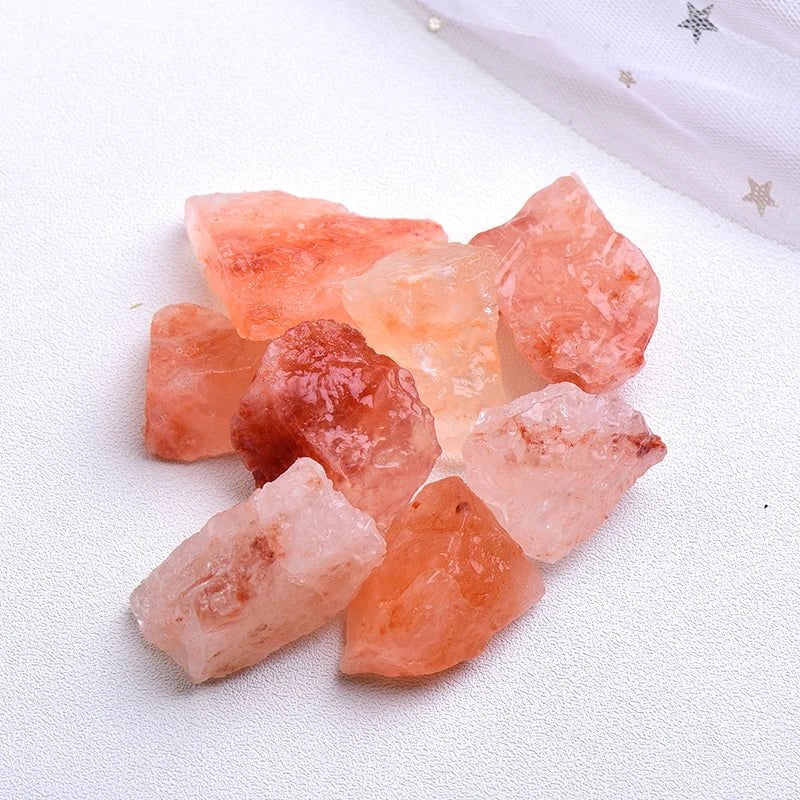 Storazone 1PC Natural Crystal Quartz Minerals Specimen Amethyst Rose quartz Irregular Shape Rough Rock Stone Reiki Healing Home Decoration