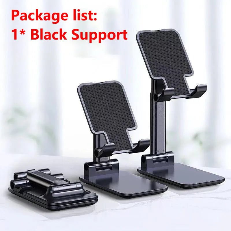 Storazone 1PCS 1 New Desk Mobile Phone Holder Stand For iPhone iPad Xiaomi Adjustable Desktop Tablet Holder Universal Table Cell Phone Stand