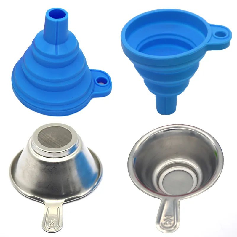 Storazone 1SET High Quality Metal Uv Resin Filter Cup+Silicon Funnel Disposable For ANYCUBIC Photon SLA DLP 3D Printer Parts