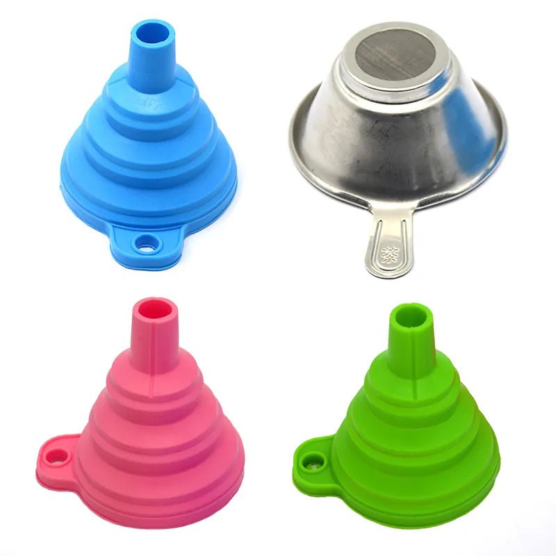 Storazone 1SET High Quality Metal Uv Resin Filter Cup+Silicon Funnel Disposable For ANYCUBIC Photon SLA DLP 3D Printer Parts