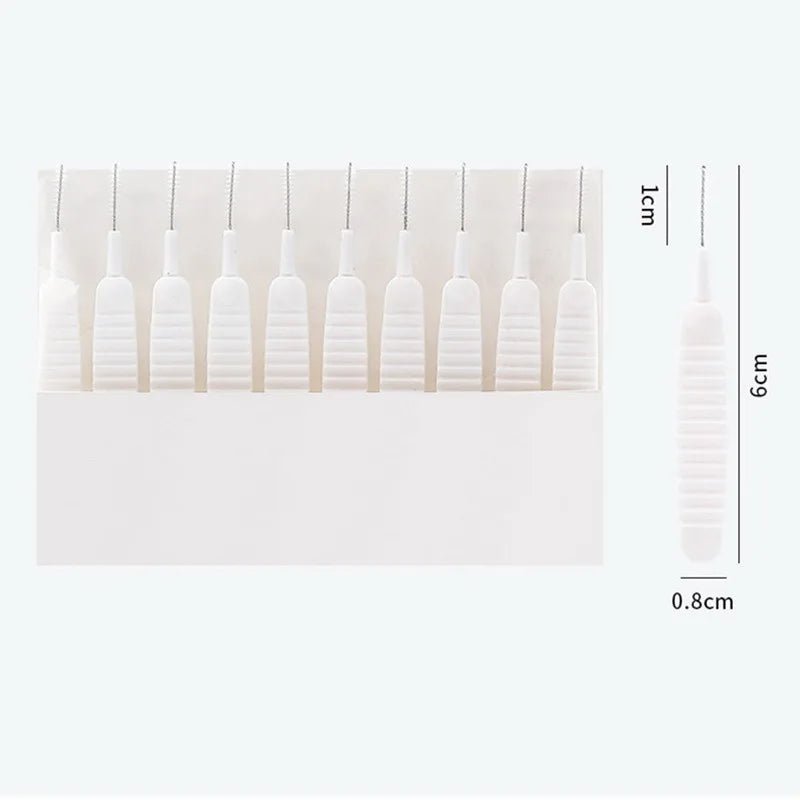 Storazone 2 opp packages New 20pcs/set Shower Head Cleaning Brush Washing Anti-clogging Small Brush Pore Gap Cleaning Brush For Kitchen Toilet Phone Hole