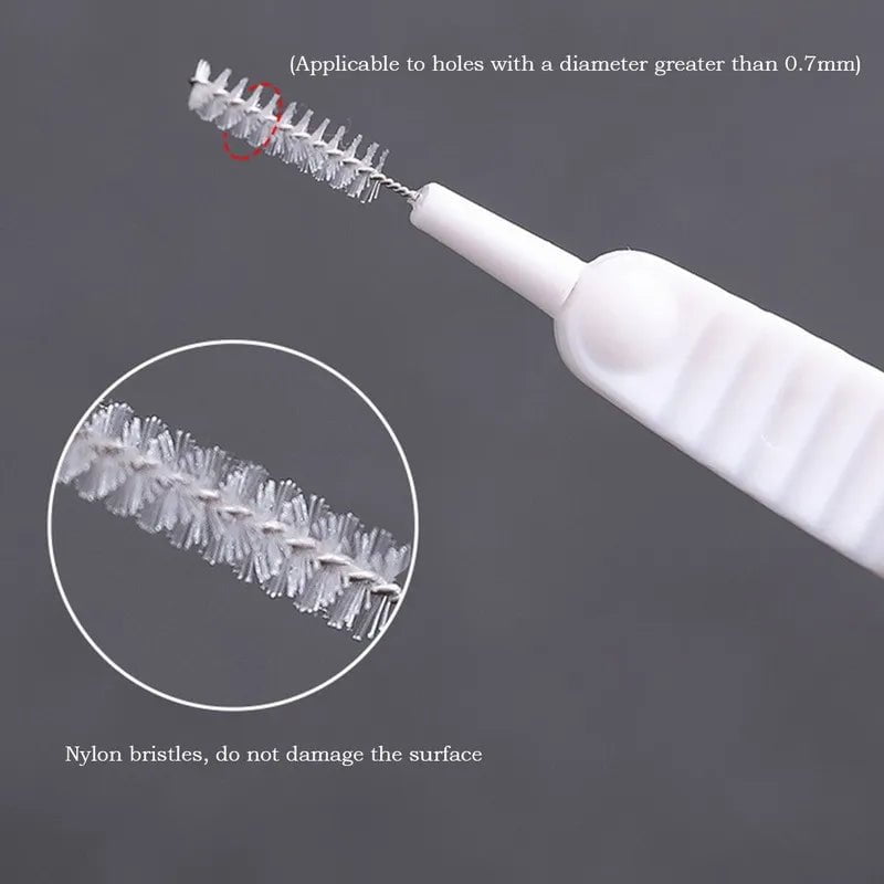 Storazone 2 opp packages New 20pcs/set Shower Head Cleaning Brush Washing Anti-clogging Small Brush Pore Gap Cleaning Brush For Kitchen Toilet Phone Hole