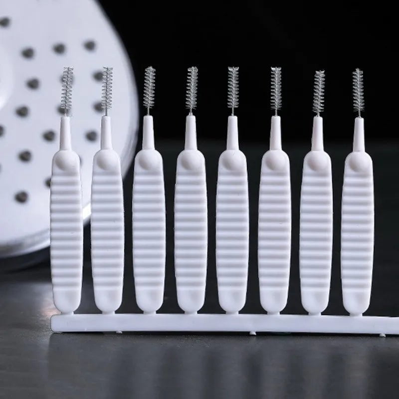 Storazone 2 opp packages New 20pcs/set Shower Head Cleaning Brush Washing Anti-clogging Small Brush Pore Gap Cleaning Brush For Kitchen Toilet Phone Hole