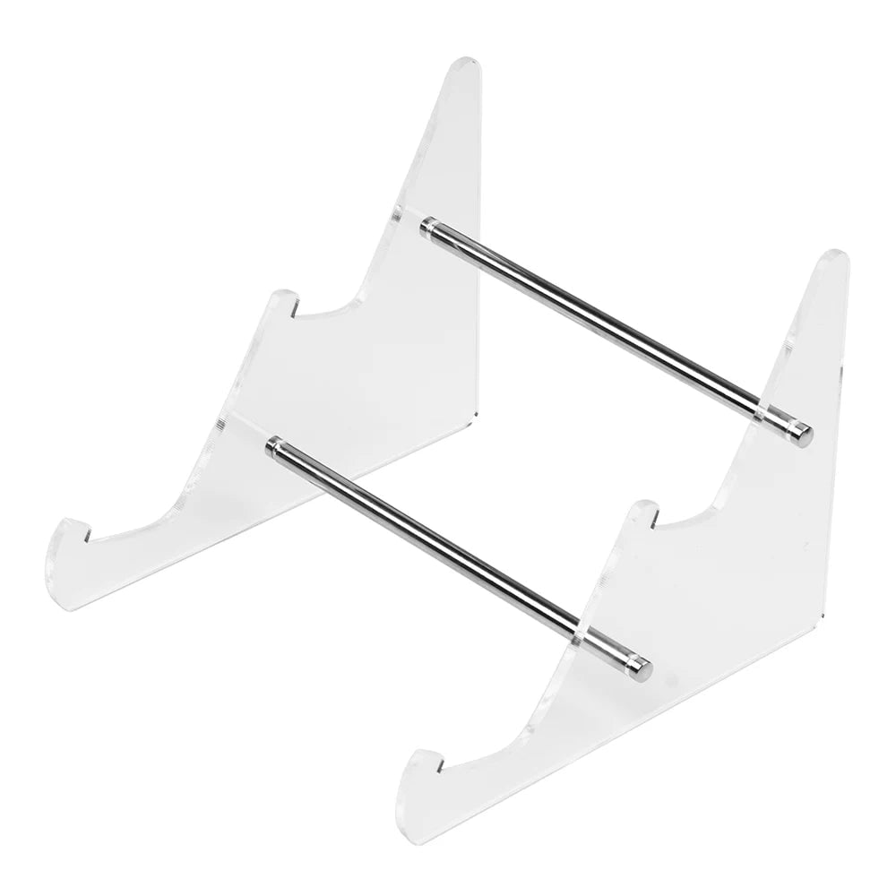 Storazone 2 tiers clear Keyboard Display Stand Transparent Acrylic Keyboard Stand for Computer Mechanical Keyboard holder layer Rack keyboard tray