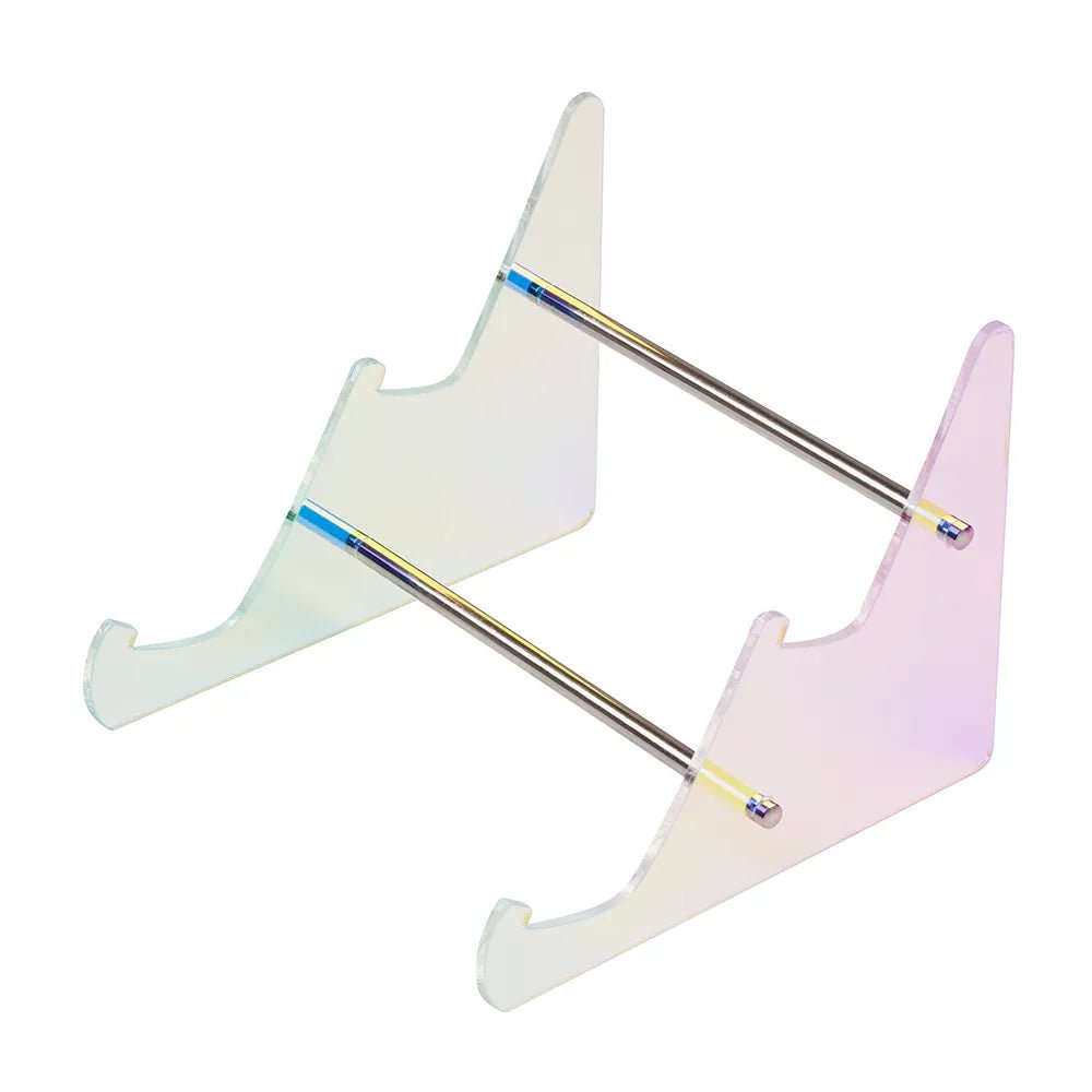 Storazone 2 tiers colorful Keyboard Display Stand Transparent Acrylic Keyboard Stand for Computer Mechanical Keyboard holder layer Rack keyboard tray