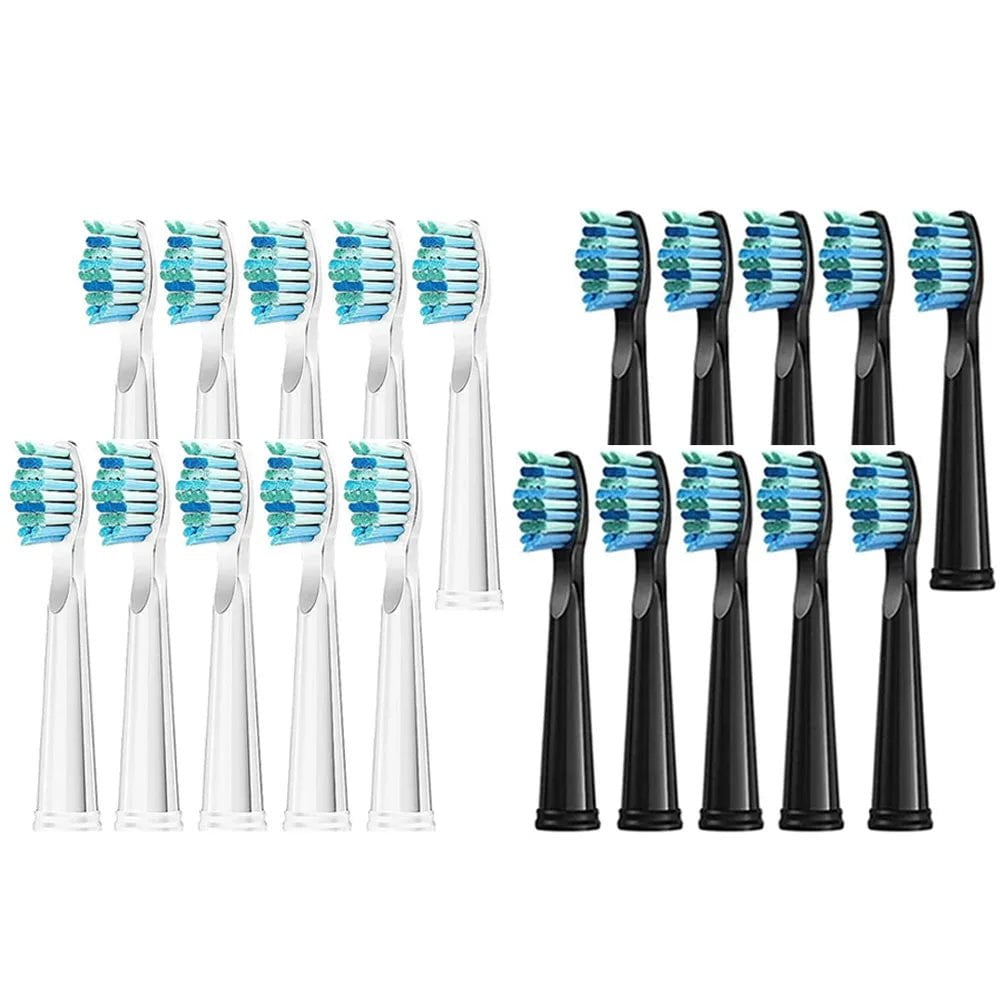 Storazone 20 Pcs Electric Toothbrush Replacement Heads Compatible With Fairywill Electric With FW-507/508/551/515/917/959/2011/D1/D3/D7/D8