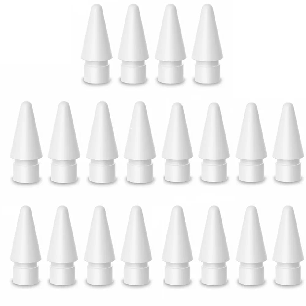 Storazone 20 Pcs For Apple Pencil Nib Double-Layered For Apple Pencil 1st 2nd Generation Tip For iPencil Tips For iPad Stylus Pen Replacement Nib