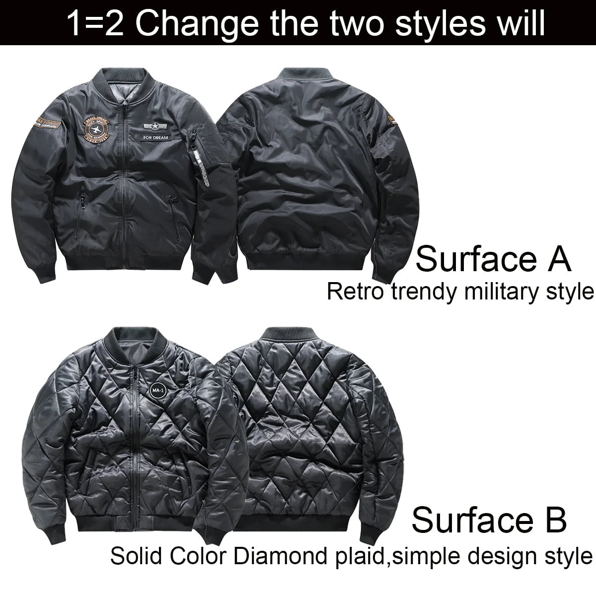 Storazone 2022 Man black winter new Male men Clothing bomber coat racing motorcycle Clothes luxury tactical garments military jackets