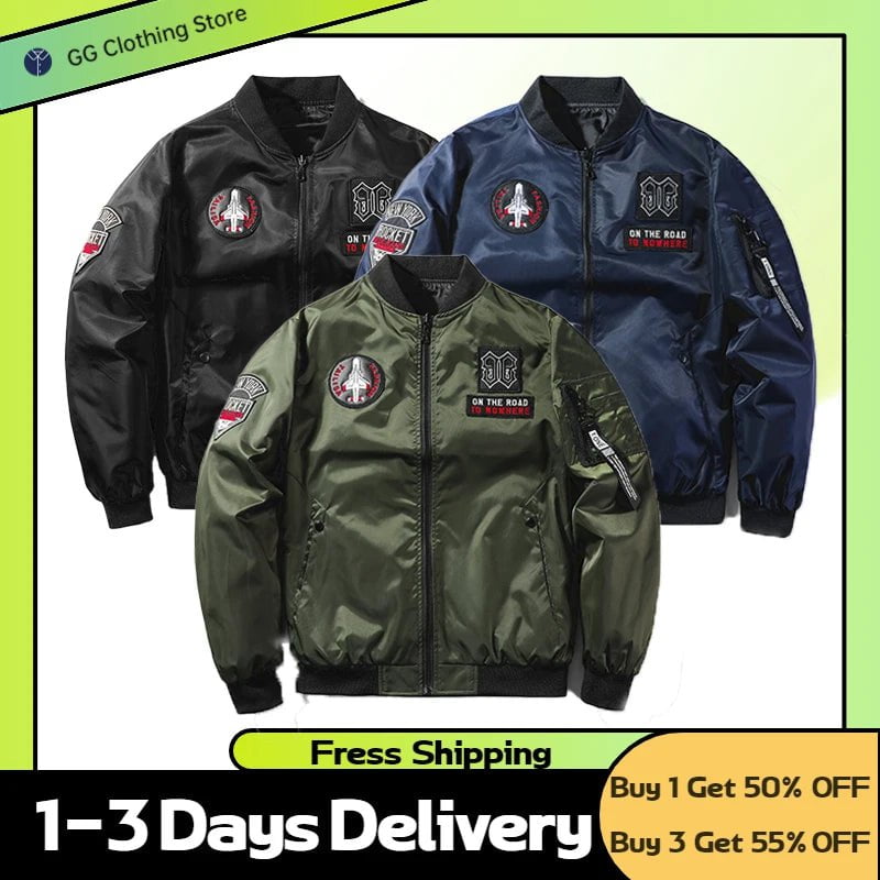 Storazone 2022 Winter Male Clothing coats garments bomber mens coat racing motorcycle Clothes luxury aviator tactical Field vintage jakets