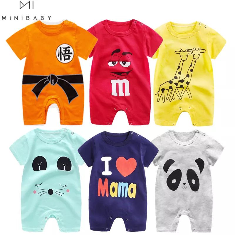 Storazone 2023 brand summer baby girl boys clothes one-pieces jumpsuits baby clothing , cotton short romper infant clothes roupas menina