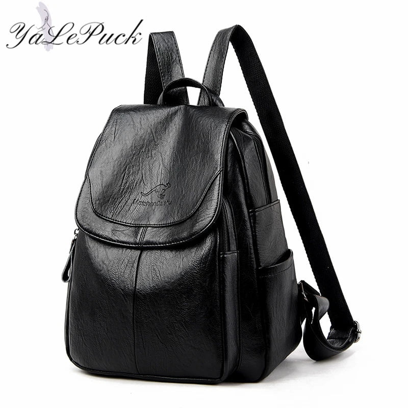 Storazone 2023 Luxury Brand Women Backpack High Quality Leather Backpacks Travel Backpack Fashion School Bags for Girls mochila feminina