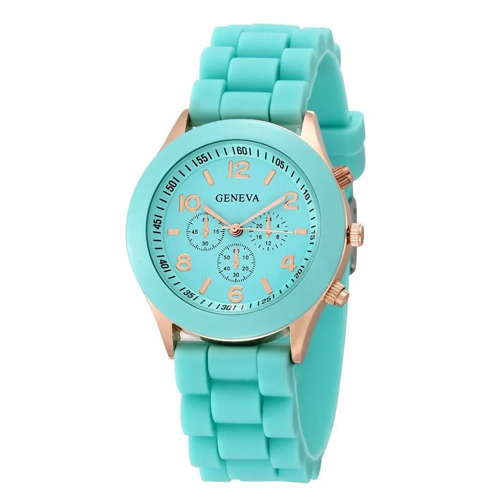 Storazone 2023 Women Watches New Fashion Luxury Brand Women's Watch Silicone Strap Quartz Wrist Watch For Female Relogio Feminino