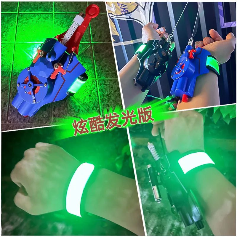 Storazone 2024 Fully Automatic Spider-man: Far From Home Spiderman Web Shooters Spider Silk Rope Device Cosplay Props Toy Christmas Gift