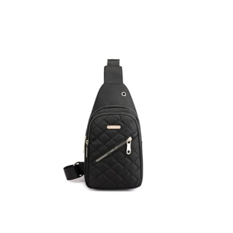 Storazone (20cm<Max Length<30cm) / black BestSelling Chest CrossBorder Supply Of Composite Fabric Leisure Shoulder Bag Ladies Backpack Embroidered