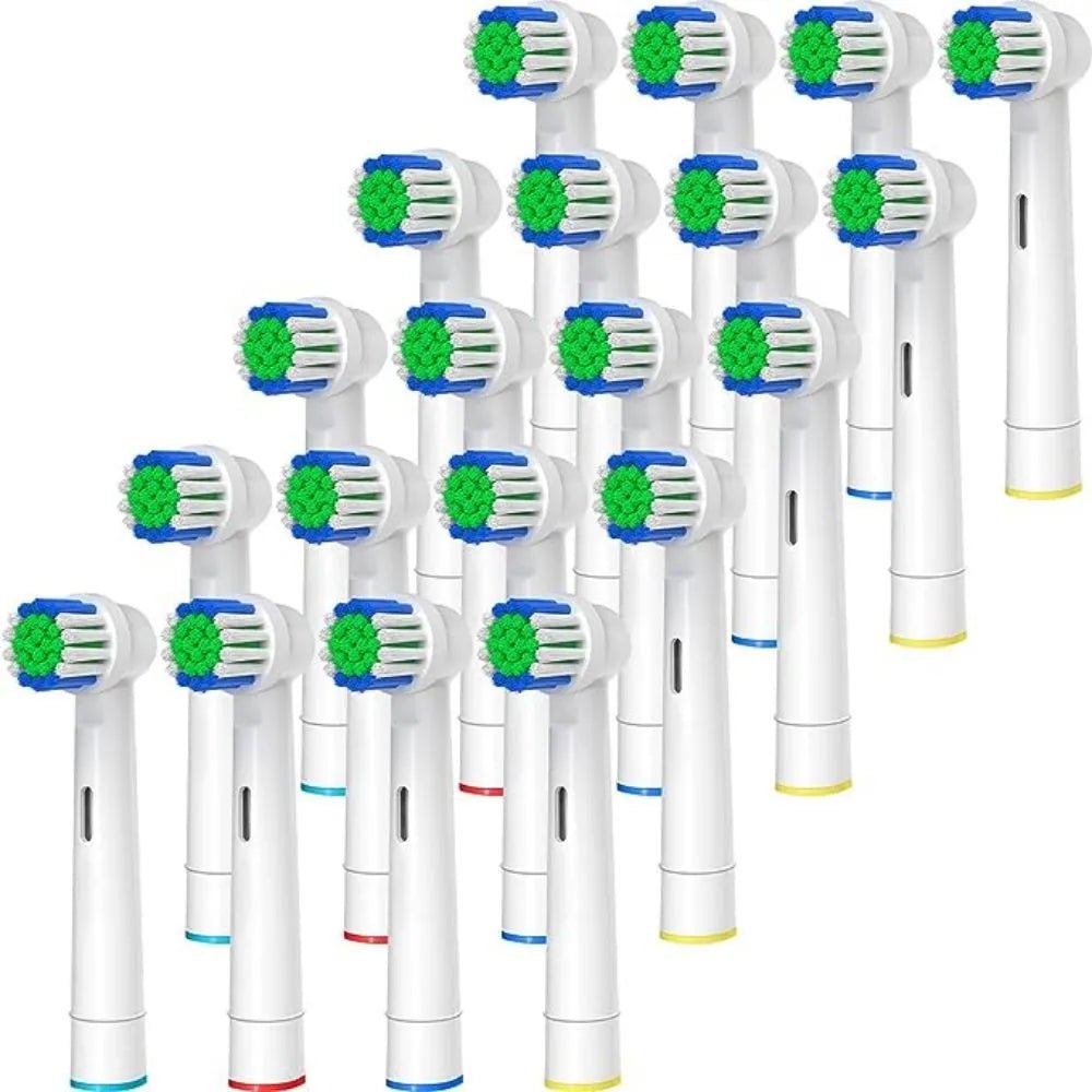 Storazone 20PCS 4/12/16/20 Pcs Replacement Toothbrush Heads Compatible with Oral-B Braun Professional Electric Toothbrush Heads Brush Heads