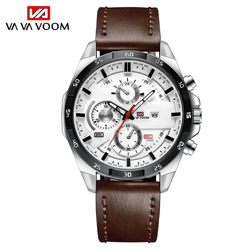 Storazone 216P-B-YK 2022 New Top Watch Mens Sport Stainless Steel Band Waterproof Casual Military Army Outdoor Run Hiking Leather Watches Clock Man