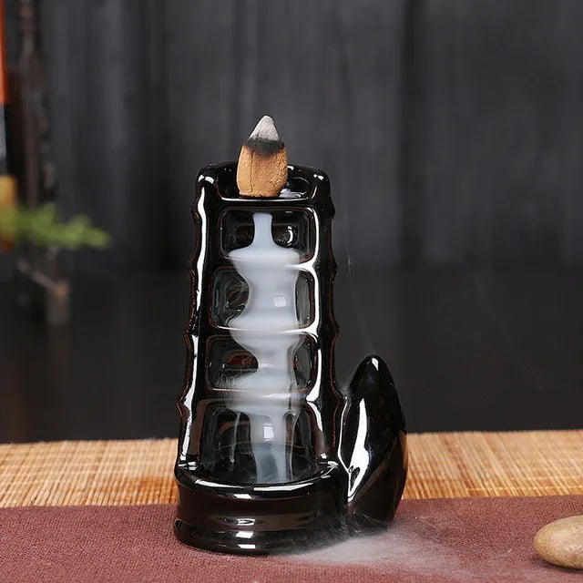 Storazone 23 Only Burner Creative Home Decor Backflow Stick Incense Burner Ceramic Censer Home Decoration Use In Home Teahouse Zen Yoga Decor -No Incense