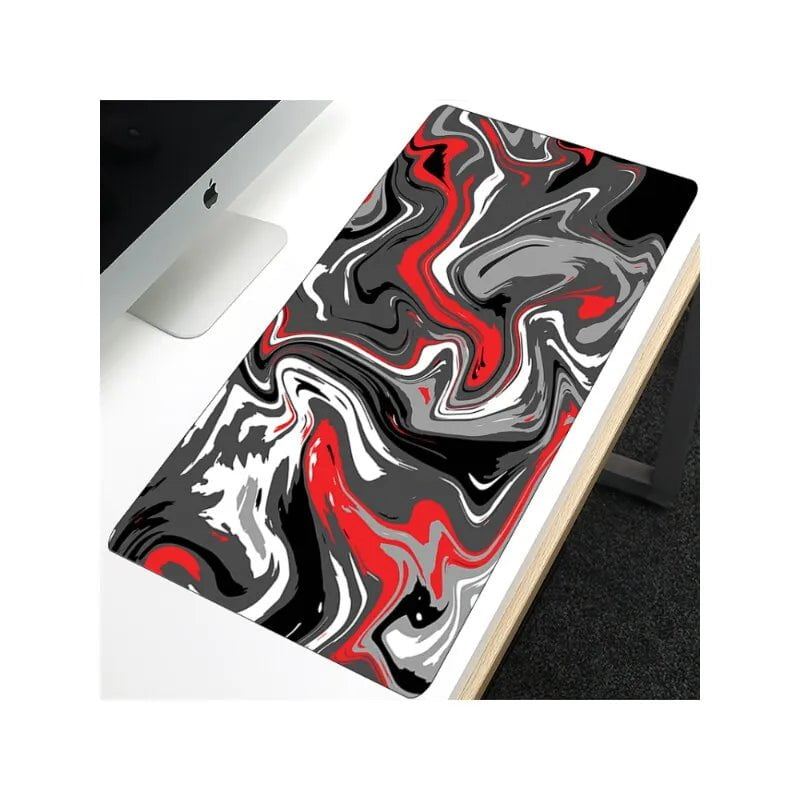 Storazone 290x250x2mm / 1 XXL Strata Liquid 900x400 Mouse Pad Computer Laptop Anime Keyboard Mouse Mat Large Mousepad Keyboards Gamers Decoracion Desk Mat