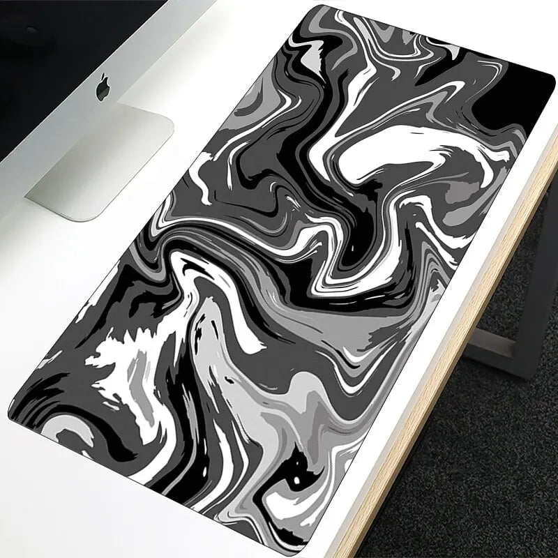 Storazone 290x250x2mm / 2 XXL Strata Liquid 900x400 Mouse Pad Computer Laptop Anime Keyboard Mouse Mat Large Mousepad Keyboards Gamers Decoracion Desk Mat