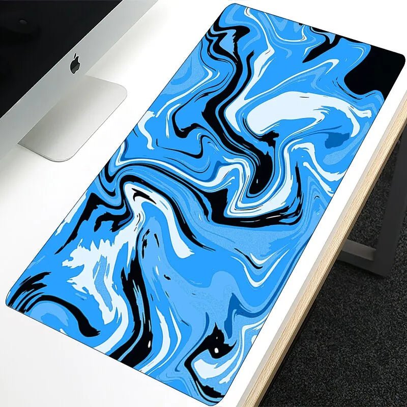 Storazone 290x250x2mm / 4 XXL Strata Liquid 900x400 Mouse Pad Computer Laptop Anime Keyboard Mouse Mat Large Mousepad Keyboards Gamers Decoracion Desk Mat