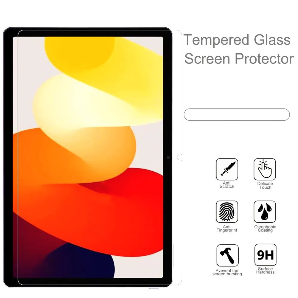 Storazone 2P-Redmi Pad SE 2 Pieces HD Scratch Proof Tempered Glass Screen Protector For Xiaomi Redmi Pad SE 11-inch 2023 Tablet Protective Film