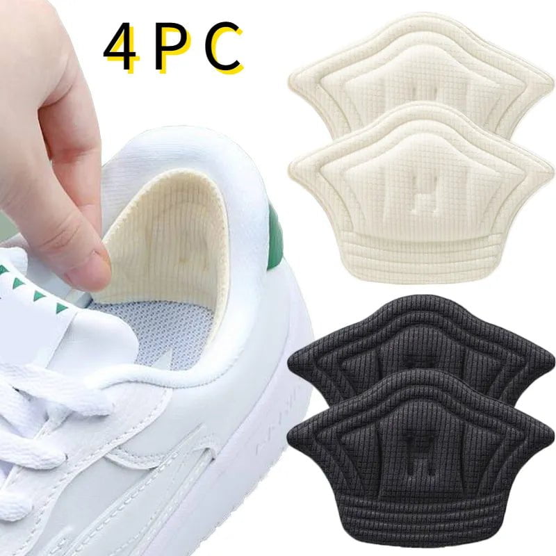 Storazone 2pc/4pc Insoles Patch Heel Pads for Sport Shoes Pain Relief Antiwear Feet Pad Protector Back Sticker