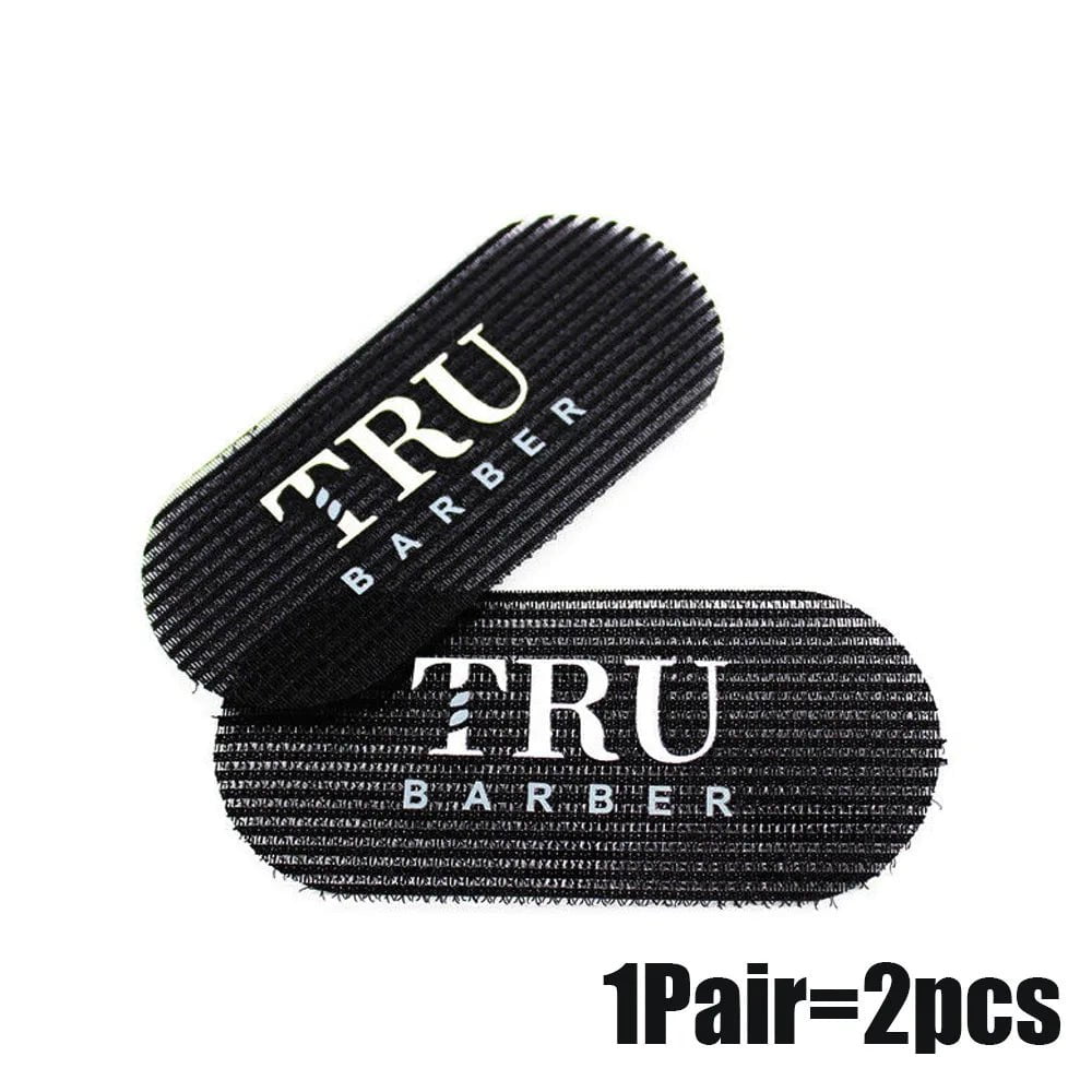 Storazone 2pcs Black 6/2Pcs Salon Barber Hair Sticker Hairdressing Tape Hair Gripper Hair Holder Hairpin Barber Supplies Hair Dresser Accessories