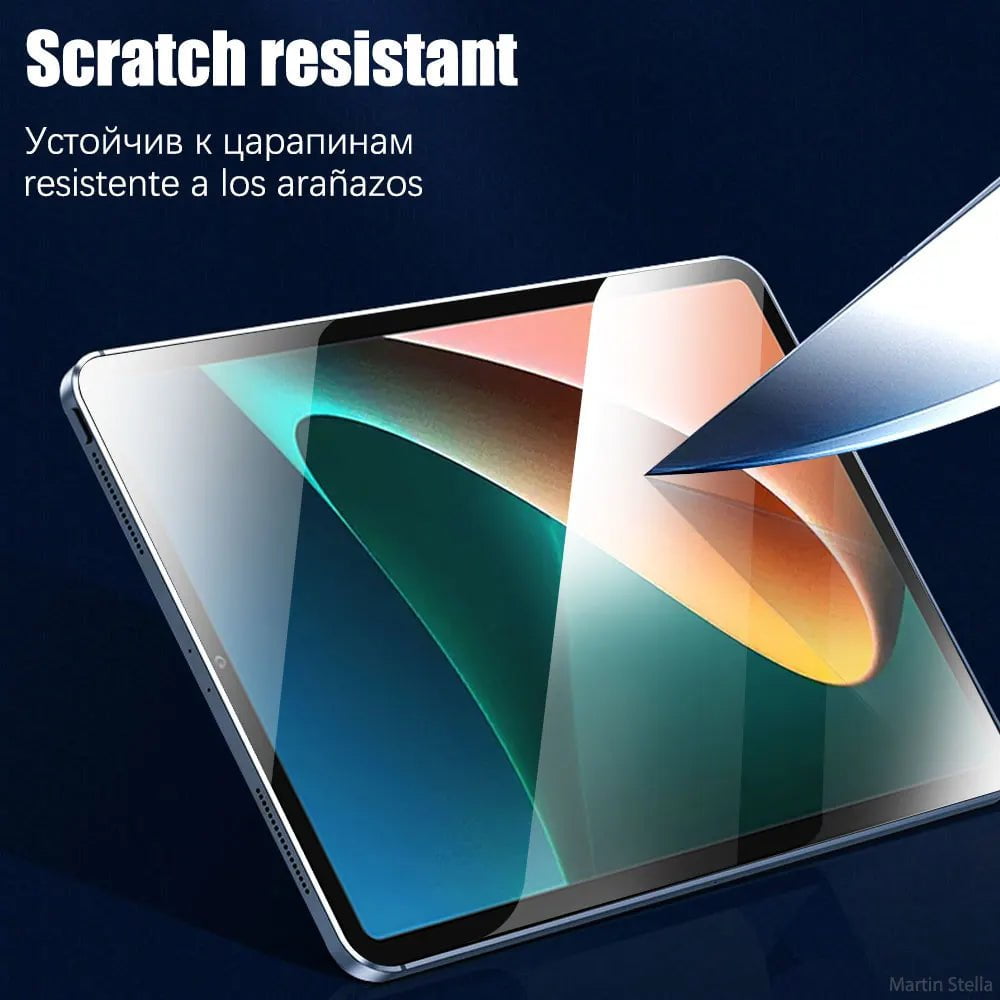 Storazone 2Pcs Tempered Glass For Xiaomi Mi Pad 5 6 Pro 11 Inch Screen Protector For Redmi Pad 10.6 Inch Tablet Film