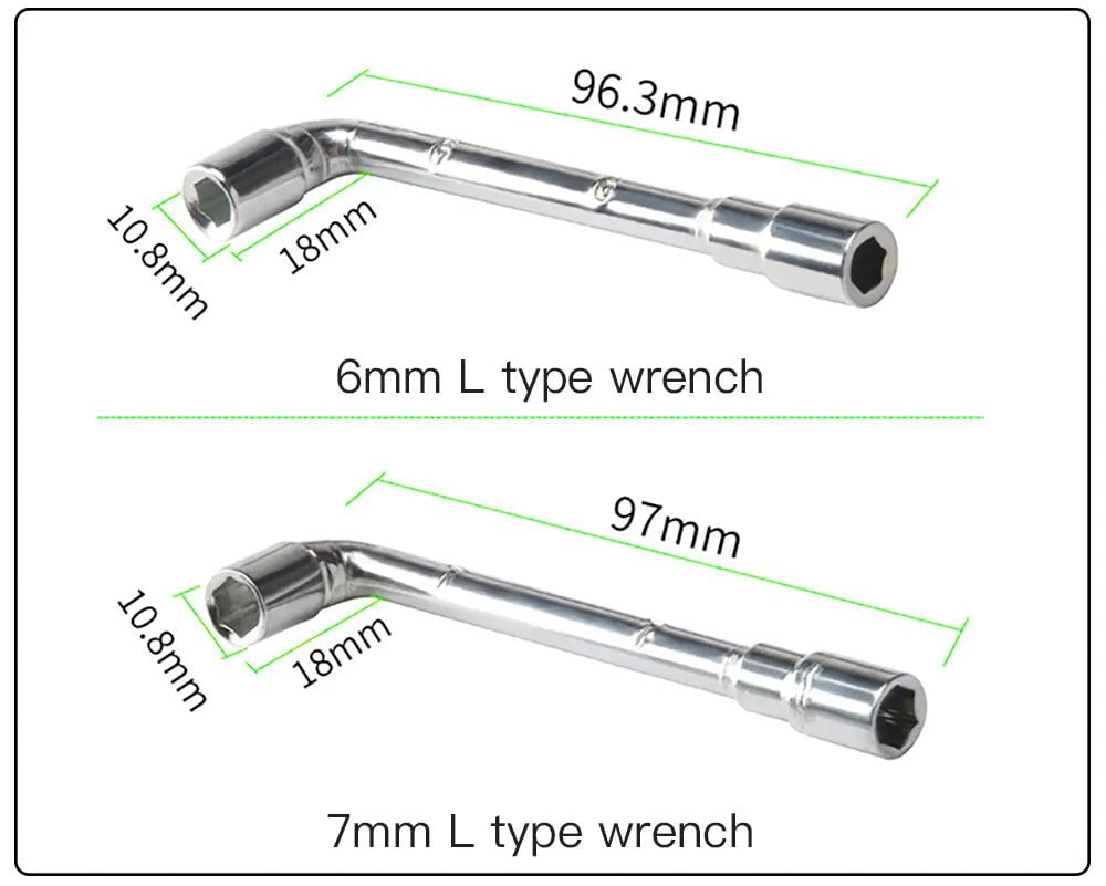 Storazone 2pcs Wrench Kit KINGROON 3D Printer Cleaner Tool Copper Wire Brush Toothbrush Nozzle Cleaning Needle 3D Printer Parts Cleaning Tool Wrench Kit