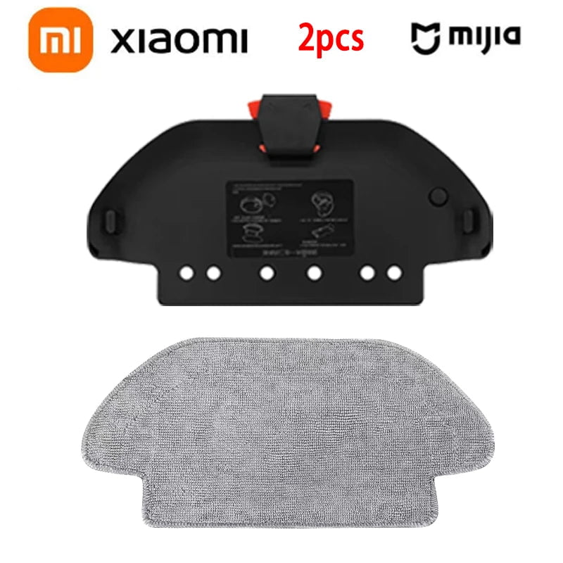 Storazone 2PCS Xiaomi Mijia Mi Robot Vacuum-Mop Pro STYTJ02YM 2S / 3C / Conga 3490 Viomi V2 PRO V3 SE Main Side Brush Hepa Filter Mop Part