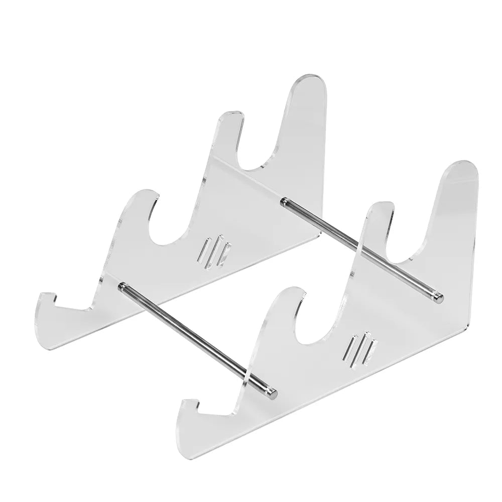 Storazone 3 Tiers clear Keyboard Display Stand Transparent Acrylic Keyboard Stand for Computer Mechanical Keyboard holder layer Rack keyboard tray